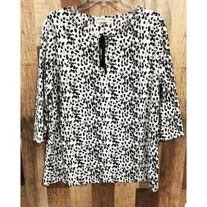 Cute leopard 3/4 sleeve stop!